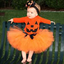 Toddler Baby Girls Pumpkin Cartoon Print Long Sleeve Tops Tulle Skirt Outfit Set In 2020 Baby Girl Halloween Costumes Diy Halloween Costumes For Girls Halloween Costumes For Girls