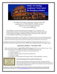 Sample grant proposal non profit template business. Pdf Ias Conference Travel Grants For Emerging Scholars Deadline 1 November 2015 Italian Art Society Academia Edu