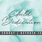 Child Dedication
