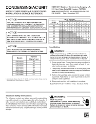 Amana Gsc13060 Specifications Manualzz Com