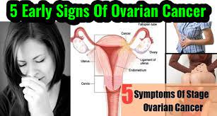 If the uterus has become enlarged due to the cancer, you may experience pain or cramping, says lee. 5 Early Signs Of Ovarian Cancer Health