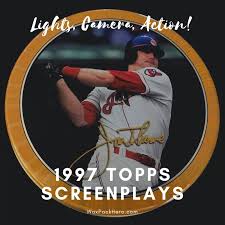 With the scarcity of this product this is a must have at an unbelievable price. 1997 Topps Screenplays Set Review And Checklist Waxpackhero