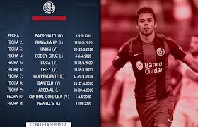 Teams boca juniors san lorenzo played so far 38 matches. El Fixture De La Copa De La Superliga San Lorenzo De Almagro