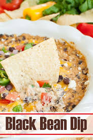 Black Bean Dip With Cream Cheese Cheesy Black Bean Dip Is Full Of Flavor And So Simple To Make This Warm Cream Cheese Dip Recipe Will Be A Gr Black Bean Dip Christmas Appetizers Dips Bean Dip
