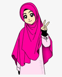 Lakaran Kartun Budak Perempuan Muslimah Free Transparent Clipart Clipartkey