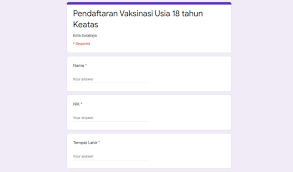 Bagi peserta melakukan suntik vaksin meningitis 1 bulan atau 3 minggu sebelum berangkat umroh atau. Calon Penerima Vaksin Usia Di Atas 18 Tahun Silakan Daftar Online Di Link Ini Suara Surabaya