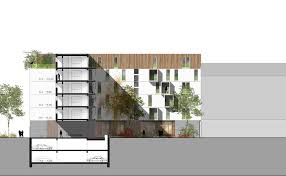 Ameller Dubois Associes The Projects Meaux 60 Appartments Architecture Plan Unusual Homes Architecture