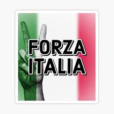 English words for forza include force, strength, power, might, dint, muscle, potency, forcefulness, spirit and nerve. Forza Italia Stickers Redbubble
