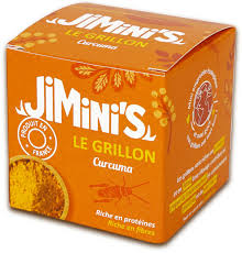Les grillons, dans la classification, sont proches des sauterelles. Le Grillon Curcuma Jimini S 15g