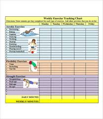 77 bright gym workout chart hd images pdf