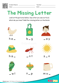 Each worksheet has the full alphabet but with some of the letters missing. Colorful English Spelling Missing Letter Activity Printable Worksheet Kidpid Free Printable Worksheets Games