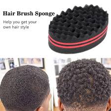 An easy tutorial for men with short hair. Hair Brush Sponge With Big Holes Hairstyle Tools Double Sided Sponge For Hair Twist Dreadlock Natural Afro Curl Wave Hair Care Combs Aliexpress