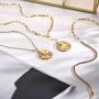 Profile Picture of Misty Medallion Necklace - Gold Vermeil - Oak & Luna (@oakandluna.com) on Google