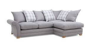 Monty Left Hand Facing Pillow Back Corner Sofa Arran Dfs Dfs Corner Sofa Bed Dfs Sofa Grey Corner Sofa