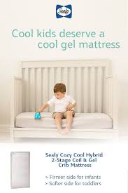Let Your Baby Toddler Sleep Extra Cozy With The Sealy Baby 2 Stage Crib Mattress Featuring An Innerspring Co Crib Mattress Best Crib Mattress Toddler Mattress