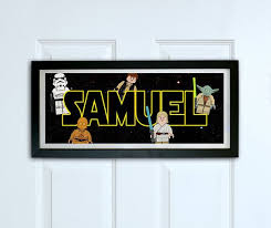 Printable Personalised Door Sign Print Lego By Houseofprintsshop Star Wars Bedroom Star Wars Prints Star Wars Room