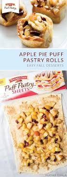 These Apple Pie Puff Pastry Rolls Offer A Fun New Way For You To Enjoy Your Favorite Fall Dess Recipes Using Puff Pastry Puff Pastry Apple Pie Pastry Appetizer