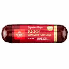 Here's a great venison summer sausage recipe that you can make right in the kitchen without resorting to a smoker. Hickory Farms Beef Summer Sausage 10 Oz Food 4 Less