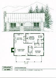 A cottage is, typically, a small house. Chickamauga 2 Bed 1 5 Bath 1 Story 1200 Sq Ft Appalachian Log Timber Homes Hybrid Home Log Home Floor Plans House Floor Plans House Plans One Story
