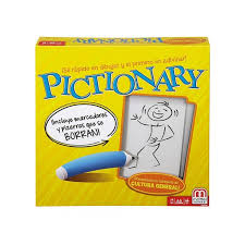 Simple pero entretenido juego en el cual. Pictionary Juguetesfugaz Juegos De Mesa