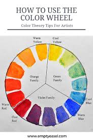 Using The Color Wheel Color Theory Tips For Artists And Painters Emptyeasel Com Color Theory Art Color Theory Color Wheel