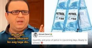 Jun 09, 2021 · social media users celebrated the romance as well as the ruinous nature of the monsoon with a bunch of memes and jokes on various social media sites. Petrol Diesel Price Hike Floods Twitter With Memes That Will Make You Cry Laugh At Same Time Rvcj Media