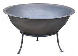 Steel fire pit in black steel with barbecue bbq cooking grate and poker. Cast Iron Fire Bowl 920mm Paramount Browns Adelaide
