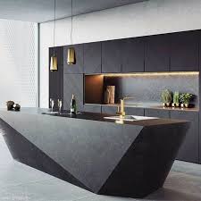 50 Amazing Black Kitchen Design Ideas 2020 Modern Kitchen Island Design Kitchen Interior Design Modern Modern Kitchen Design