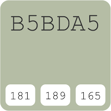 Gray copy/paste the html code to your own to apply this color as a background color, use this code: Sanderson Sage Grey B5bda5 Hex Color Code Rgb And Paints