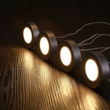 Shop Led Puck Lights 3000k Warm White 4 Pcs N A Overstock 14174769