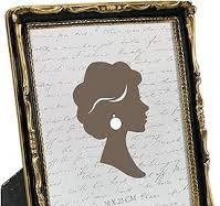 Tone Link. Vintage fotolijst 20 x 25,5 cm, luxe antieke fotolijsten met  glazen voorkant, tafelblad wandophanging, goud en zwart : Amazon.nl: Wonen  & ...