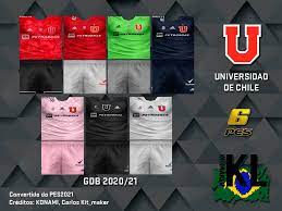 Universidad de chile played against huachipato in 1 matches this season. Ultigamerz Pes 6 Universidad De Chile 2021 Gdb Kits