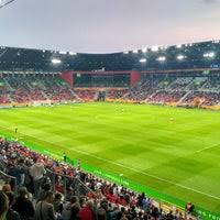 Gks tychy od 2015 roku ma nowy stadion 15.300 miejsc. Stadion Pilkarski Gks Tychy Soccer Field