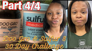 I changed my hair grease to isoplus olive oil and while i like the light weight feel and fragrance, my hair doesn't seem to be growing as fast so i'm i stopped using mtg, so i picked up a jar of sulpher 8. Part 3 Doo Gro Sulfur 8 30 Day Fast Hair Growth Challenge Youtube