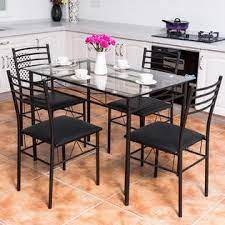 Bar furniture makes a great addition to any formal dining space as it can be used to. Goplus 5pc Dining Table Sears Marketplace