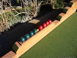 A backyard bocce ball court can be of any size you want. Bocce E Luce Construction Llc Bocce Ball Bocce Ball Court Bocce Court
