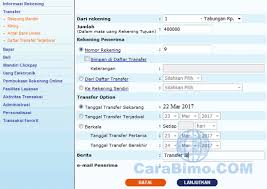 Ya, nasabah dapat mengirimkan resi transaksi kepada orang lain dengan cara memasukkan no. Cara Transfer Uang Lewat Internet Banking Mandiri