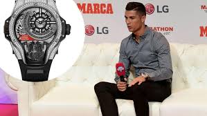 Besser machte es da sein siebenjähriger. Weltfussballer Und Milliardar Cristiano Ronaldos Uhren