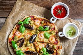Pizza Aux Fruits De Mer Recette Pizza Fruit De Mer Pizza Fruit Pizza