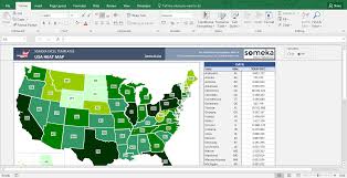 Usa Heat Map Excel Template Coloring Map Of Usa Excel Templates Heat Map Design Heat Map