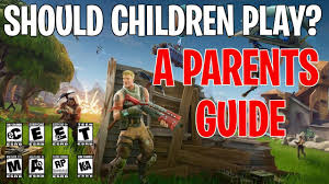 Battle royale is ok for your kids? Fortnite Should Your Children Be Playing Fortnite Battle Royale Esrb Rating Youtube