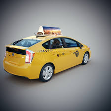 3d Model Toyota Prius 2014 New York Toyota Prius Prius Toyota