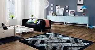 Bari 3d Checked Stripe Boxes Silk Soft Shiny Sparkle Floor Carpet Shaggy Rug 3cm Thick Wood Laminate Flooring Removing Laminate Flooring Living Room Designs