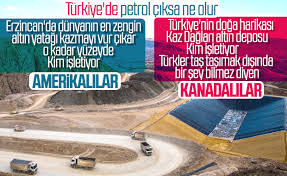 Erzincan Daki Altin Madenini Amerikali Sirket Yonetiyor