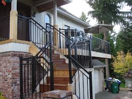 Clay aluminum baluster rail kit. Railings Exterior Stairs Ace Iron Works