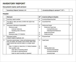 My extensive experience in managing. Free 22 Sample Inventory Reports In Pdf Ms Word Google Docs