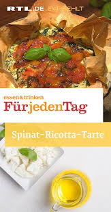 Spinat Ricotta Tarte Das Rezept Aus Essen Trinken Fur Jeden Tag Essen Und Trinken Rezepte Essen Und Trinken Essen