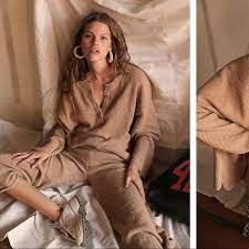 Choose from contactless same day delivery, drive up and more. Free People Tops Free People Hailee Sweater Set In Camel Heather Poshmark