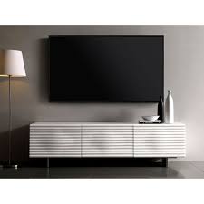 He really liked this console from west elm White Tv Stand Modern