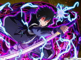 Mine mygif naruto sasuke uchiha naruto gif uchiha sasuke naruto sd freaking tumblr made me desaturate the gifs jfc it looked fine before and now the colouring is all messed up sasuke is still cute. Sasuke Uchiha Lightning Blade From Naruto Shippuden For Desktop Hd Wallpaper Download